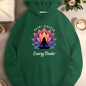 REIKI MASTER Energy Dealer sweats à capuche décontractés pour femmes - Product Image 1