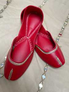 New Style Khussa Pumps Premium Leather Traditional Pakistani Shoes Comfortable Ladies Footwear Factory Supply Daily Wear - Product Image 6