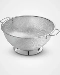 Versatile <b>Stainless</b> <b>Steel</b> <b>Colander</b> for Rinsing Draining Pasta Grains Vegetables Fruits Ideal for Daily Kitchen Use - Product Image 6