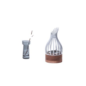 Modern Arabic Calligraphy Metal Incense Burner with Natural Sandalwood Base Elegant Religious <b>Bakhoor</b> <b>Oud</b> Home Decor for Ramadan - Product Image 4
