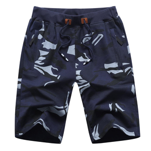 Shorts décontractés pour hommes en coton, résistants à l'eau et infroissables, à taille mi-haute, avec fermeture éclair, pour la plage, la course et le fitness – Qualité supérieure - Product Image 1