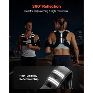 Chaleco con Peso Ajustable de 25 Libras con Franjas Reflectantes, Equipo de Entrenamiento de Fuerza para Hombres y Mujeres - Product Image 5