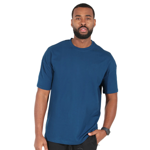 T-shirt en coton surdimensionné pour homme, tendance et respirant, idéal pour le streetwear, les activités de plein air et l'usage quotidien - Product Image 5