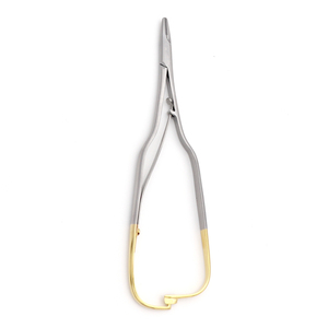 Porte-aiguille incurvé en acier inoxydable TC Arruga, 16 cm - 6 1/4 po, instruments chirurgicaux dentaires en acier inoxydable, best-seller - Product Image 5