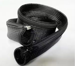 Funda de Cable Autocerrable, Envolvente Espiral Tejida, Expandible, para Gestión de Cables, Flexible, de PET, con Relación de Contracción 2:1, Aislante - Product Image 5