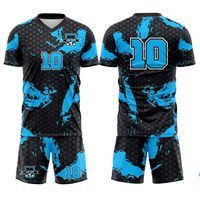 Seragam Sepak Bola Kulit OXLO 2023 Custom, Cepat Kering, Nomor Sablon Heat-Transfer, Set Sepak Bola Dewasa 100% Poliester Custom