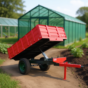 Remolque Hidráulico Basculante para Invernaderos Agrícolas - Product Image 3