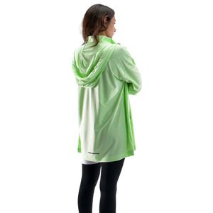 Veste de course pour femmes, couleur personnalisée, épaisse, imperméable, coupe-vent, imprimée, tricotée, respirante, coupe-vent de sport, fitness - Product Image 2