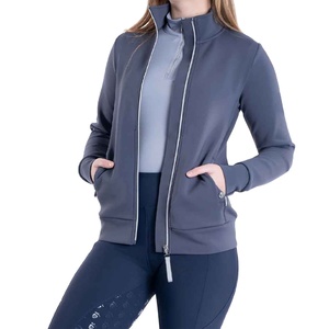 Veste coupe-vent en softshell de haute qualité pour l'équitation, vêtements d'équitation matelassés, fermeture éclair d'hiver, veste d'équitation en plein air - Product Image 1