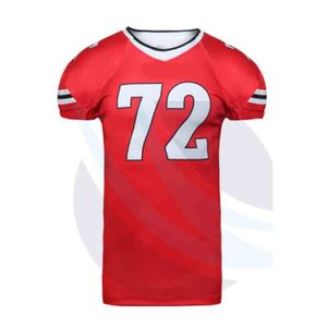 Camiseta de Fútbol Americano Personalizada Sublimada SPOFIT, Transpirable, de Secado Rápido, para Entrenamiento, Unisex - Product Image 5