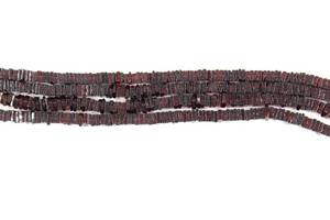 Natural Garnet Heishi Square 4 - 5 mm Approx / Square <b>beads</b> / <b>Red</b> Garnet <b>Beads</b> / <b>Red</b> Gemstone <b>Beads</b> / Garnet Choki - Product Image 3