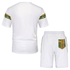 High Quality Custom Men’s Summer Casual Outfit Quick Dry Fleece Shorts & T-Shirt Custom Logo OEM <b>Services</b> Wholesale - Product Image 6