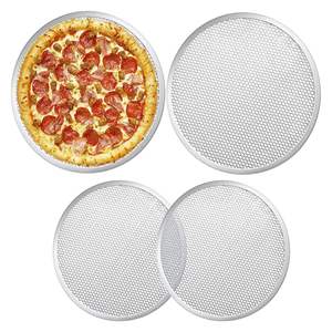 Premium Quality Customized Logo Prints Stainless Steel <b>Mesh</b> <b>Screen</b> Pizza Baking Net Bold Blossom BB0010695 Oven Safe Pizza Tools - Product Image 1