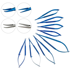 Pinzas Oftálmicas Portaagujas, Instrumentos Quirúrgicos de Acero Inoxidable y Titanio, 1 Unidad - Product Image 5