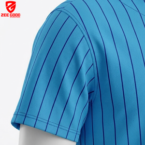 Camiseta de Béisbol Personalizada con Nombre y Logotipo, al por Mayor, Estilo Vintage a Rayas, Sublimada, para Jóvenes, Ropa de Béisbol y Sóftbol, Camisetas de Béisbol - Product Image 3
