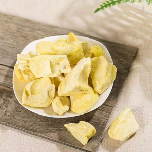 Wholesale Freeze Dried Durian Slices Vietnam Supplier Premium Golden Pillow Durian Fruit Snack Natural FD Food Ingredient Export - Product Image 1