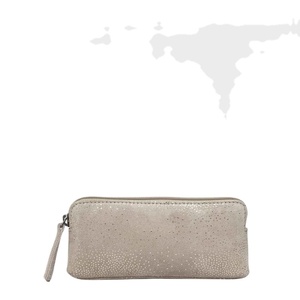 Neceser de cuero genuino embellecido en oro amarillo, elegante y moderno, hecho a mano, Estilo Vintage, proveedor indio superior - Product Image 1