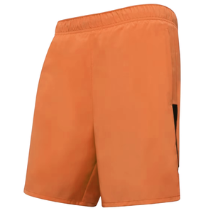 Short de sport décontracté pour homme, séchage rapide, respirant, avec cordon de serrage, en polyester uni, grande taille, personnalisable avec logo OEM, idéal pour la gym et la course à pied, collection 2026 - Product Image 4