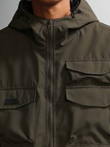 Chaqueta Deportiva Impermeable, Transpirable y de Secado Rápido para Hombre, Chaqueta Utilitaria Resistente al Agua, Softshell para Senderismo al Aire Libre, Marca Privada - Product Image 5