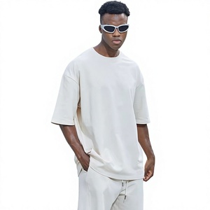 Conjunto de Camiseta y Pantalones Cortos de Algodón Puro, Estilo Vintage Casual, Verano, Marca Americana de Moda, 2 Piezas para Hombre - Product Image 6