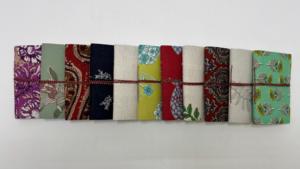 Handmade Fabric Covered <b>Journal</b> Cotton Cloth Bound Notebook Travel Diary Sketchbook <b>Writing</b> <b>Journal</b> Gift Wholesale - Product Image 2