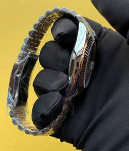 Reloj de Pulsera BOJ Plain R.O.L.E.X.12 de 41 mm, con Movimiento Mecánico Automático de Doble Movimiento, Esfera Blanca, Acero Inoxidable, Moissanita, Precio Bajo, Gran Oferta - Product Image 2