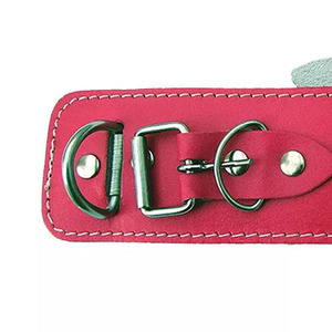 Tobilleras Ajustables de Cuero Genuino para Entrenamientos con Cable en el Gimnasio - Accesorio Antideslizante para Piernas para Ejercicios de Patadas y Fitness - Product Image 2