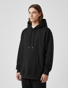 Sudaderas con Capucha Extra Grandes (Hombros Caídos) - Bordado 3D, 100% Algodón, Invierno, Ecológicas, Transpirables, OEM, Personalizadas, con Bolsillo, para Hombre - Product Image 5