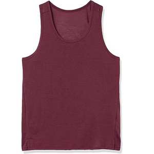 Nesta Sports Camisetas sin mangas de algodón transpirables de talla grande para hombre, estilo urbano, para gimnasio, fitness, cuello redondo, sin mangas, chaleco de color sólido - Product Image 6