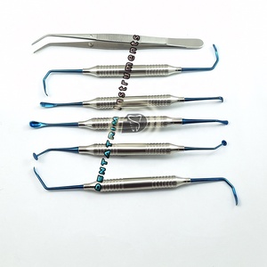 Juego de 6 piezas de instrumentos de elevación sinusal dental con estuche, instrumentos de elevación sinusal maxilar, logotipo personalizado, Instrumentos dentales CE PK - Product Image 2