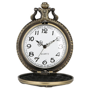 Nouvelle montre de poche rétro romaine 2026 en gros d'usine avec motifs classiques, montre à quartz 46 mm, cadran à aiguilles en verre, étanche - Product Image 3