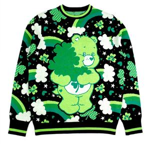 เสื้อสเวตเตอร์ถักลายการ์ตูนแบบเต็มตัว ดีไซน์เนอร์คอกลม สำหรับผู้หญิง - Product Image 1