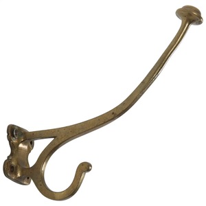 Gancho Doble Metálico Multiusos de Alta Resistencia para Colgar en la Pared, Ideal para la Entrada o el Dormitorio - Product Image 1