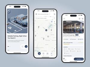 Application de réservation de places de stationnement pour trouver, réserver, payer et gérer les places de stationnement avec une disponibilité en temps réel. - Product Image 2