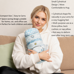 Custom Cartoon Cuddle <b>Pillow</b> Soft Velvet Throw Cushion for Kids Reading <b>Bed</b> Rest Sofa - Product Image 3