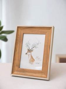 Natural <b>Wooden</b> <b>Photo</b> <b>Frame</b> Handmade Decorative Picture <b>Frame</b> for Home Living Room Bedroom and Office - Product Image 2