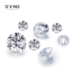 Diamant de laboratoire CVD en vrac D'vins Jewels 0,32 ct E VVS2 HPHT taille brillant rond pour la fabrication de bijoux - Product Image 1