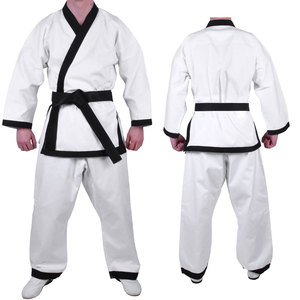 Uniforme de karaté unisexe de haute qualité 100% coton pour l'entraînement aux arts martiaux, séchage rapide, respirant, confortable, logo personnalisé sur le devant - Product Image 6