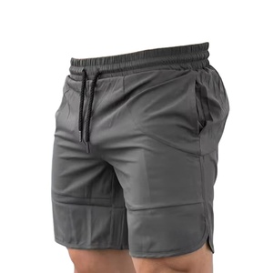 K_T Short de course taille moyenne pour homme Joggers d'été à séchage rapide pour Fitness Workout Haltérophilie Pantalon de sport décontracté - Product Image 3