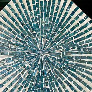 Design moderne, meubles de maison, incrustation de perles, table basse, Table d'incrustation de perles, tabouret de perles - Product Image 2