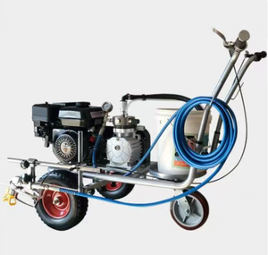 <b>Gasoline</b> Engine Road Marking Machine Ride on Hand Push Traffic Line Painting Machine with Paint Stripping Factory Price - Product Image 2