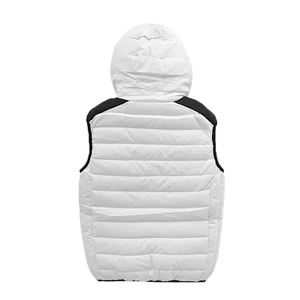 เสื้อกั๊กพัฟเฟอร์แบบไม่มีแขนสำหรับผู้ชาย คุณภาพสูงจากโรงงานผู้ผลิต (OEM) สำหรับฤดูหนาว  พร้อมซิปและกระเป๋าอเนกประสงค์  รับสกรีนโลโก้ตามแบบ - Product Image 2