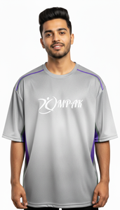 เสื้อยืดผู้ชายทรงปกติ ผ้าโพลีเอสเตอร์/คอตตอน พิมพ์ลายแบบซับลิเมชั่น ระบายอากาศ แห้งเร็ว เป็นมิตรกับสิ่งแวดล้อม สไตล์ลำลองแนวสตรีท - Product Image 2