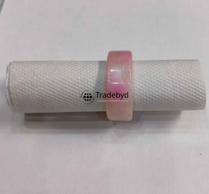 Anneau de serviette de mariage en résine fait main, classique, durable, écologique, accent décoratif, rond de 2,5 cm par Tradebyd - Product Image 1