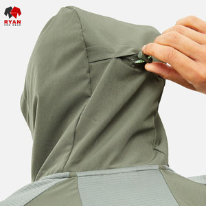 ชุดวอร์มผู้ชายขายดี น้ำหนักเบา ดีไซน์โดดเด่น ผ้าระบายอากาศได้ดี สวมใส่สบาย มีฮู้ด ปิดด้วยซิป - Product Image 6