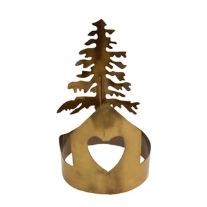 Porte-serviettes en aluminium de couleur gris, fini nickel, fait à la main, personnalisé, vente en gros - Product Image 2