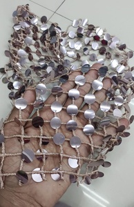 Tissu en coton blanc ajouré de qualité supérieure, 64 GSM, largeur 44 pouces, pour vêtements ethniques de boutique et robes d'été, paquet de 20 mètres en vrac - Product Image 6