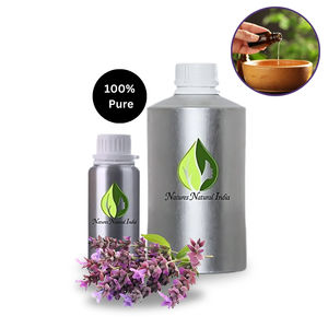 เนเจอร์ส เนเชอรัล อินเดีย ออยส์ จำกัด บริษัท คลารี เซจ ออยล์ อีทเซนเชียล ออยล์ จำกัด |   บริสุทธิ์ 100% |   ได้รับการรับรองมาตรฐาน GMP |   กลั่นด้วยไอน้ำ |   อายุการเก็บรักษา 3 ปี - Product Image 1