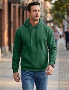 Wholesale 100% Cotton Men's Pullover Hoodie Custom Dropped Shoulder Casual Style Oversized Streetwear Pullover Hoodies <b>for</b> Men - Product Image 5