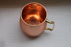 Authentic Copper Mule <b>Mug</b> with Hand Hammered Texture Uses Ideal for Cocktails Mocktails Iced Beverages and Bar Serving - Product Image 6